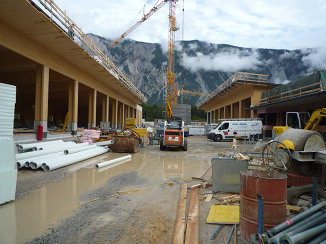 Baustelle - Strassenmeisterei Haiming